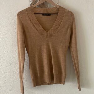 The Limited 90’s v neck wool blend sweater